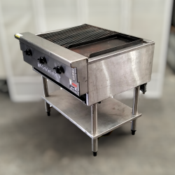 Used Goldstein RBA36 Combination Char Grill and Grill Plate - ST25UK129