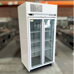 Used Williams HR2GDCB Ruby 2 Door Display Fridge - ST25UK149