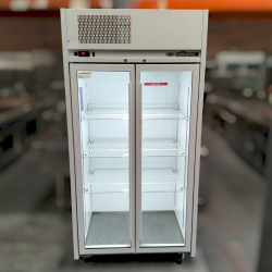 Used Williams HR2GDCB Ruby 2 Door Display Fridge - ST25UK149