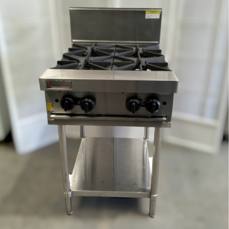 Used Trueheat RCT6-4-NG Cook Top 4 Burner On Stand - ST25UK144