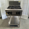 Used Trueheat RCT6-4-NG Cook Top 4 Burner On Stand - ST25UK144