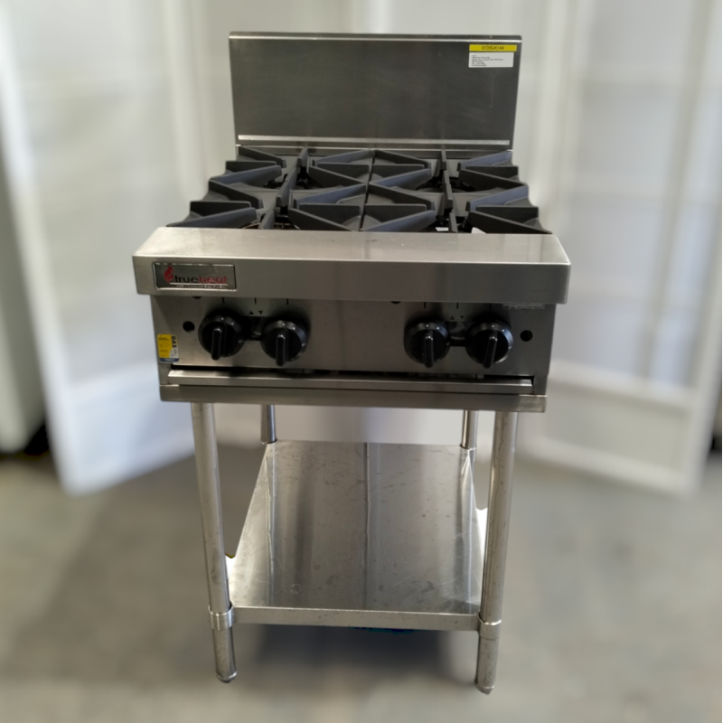 Spring Cook Top Used Trueheat RCT6-4-NG Cook Top 4 Burner On Stand - ST25UK144