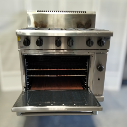 Used Waldorf RN8610GF 6 Burner Gas Oven Range - ST25UK165