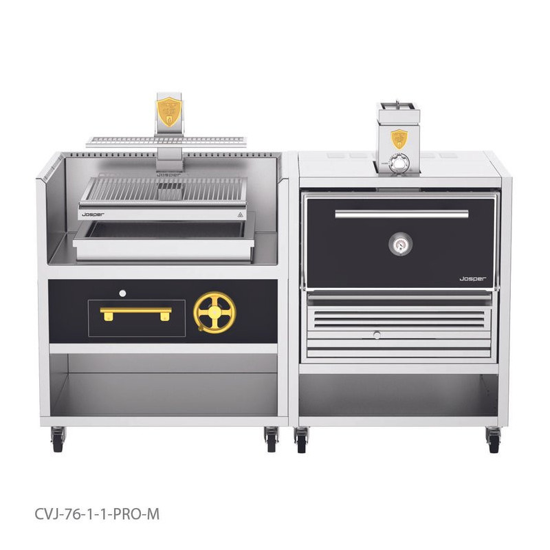 Josper Charcoal Basque Grill & Oven Combo  76-1-1-PRO-M