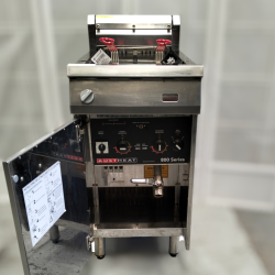 Used Austheat AF812 Freestanding Electric 2 Basket Fryer - ST24UK237