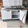 Used WILLIAMS Jade HJ2PCBA 2 Door Pizza Preparation Fridge - ST25UK171