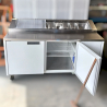 Used WILLIAMS Jade HJ2PCBA 2 Door Pizza Preparation Fridge - ST25UK171