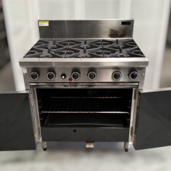 Used Cobra CR9D Six Burner 900mm Gas Range Static Oven - ST25UK183