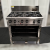 Used Cobra CR9D Six Burner 900mm Gas Range Static Oven - ST25UK183