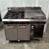 Used Blue Seal G30-83 Gas Range 4 Burners with 600mm Griddle and Convection Oven - ST25UK173