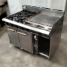 Used Blue Seal G30-83 Gas Range 4 Burners with 600mm Griddle and Convection Oven - ST25UK173