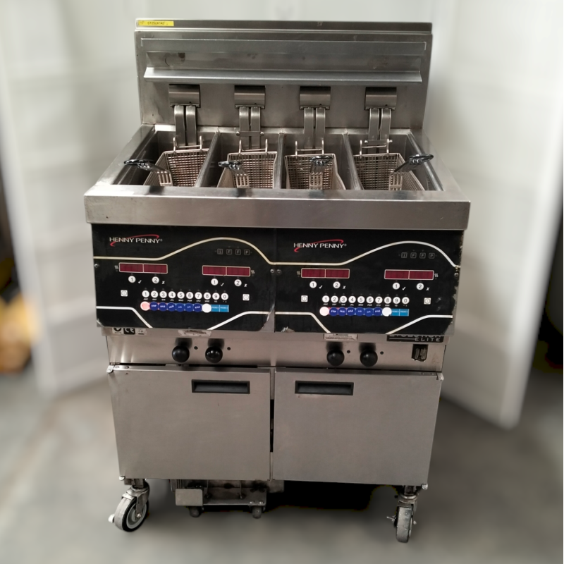 Used Henny Penny EEE-142-SSXX Evolution Elite Open Fryers  - ST25UK143