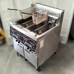 Used Henny Penny EEE-142-SSXX Evolution Elite Open Fryers  - ST25UK143