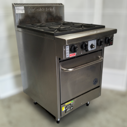 Used Goldstein PF420FF Oven Range With 4 Burner Cooktop - ST231K615