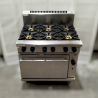 Used Waldorf Gas 6 Burner Oven Range RN8610GF