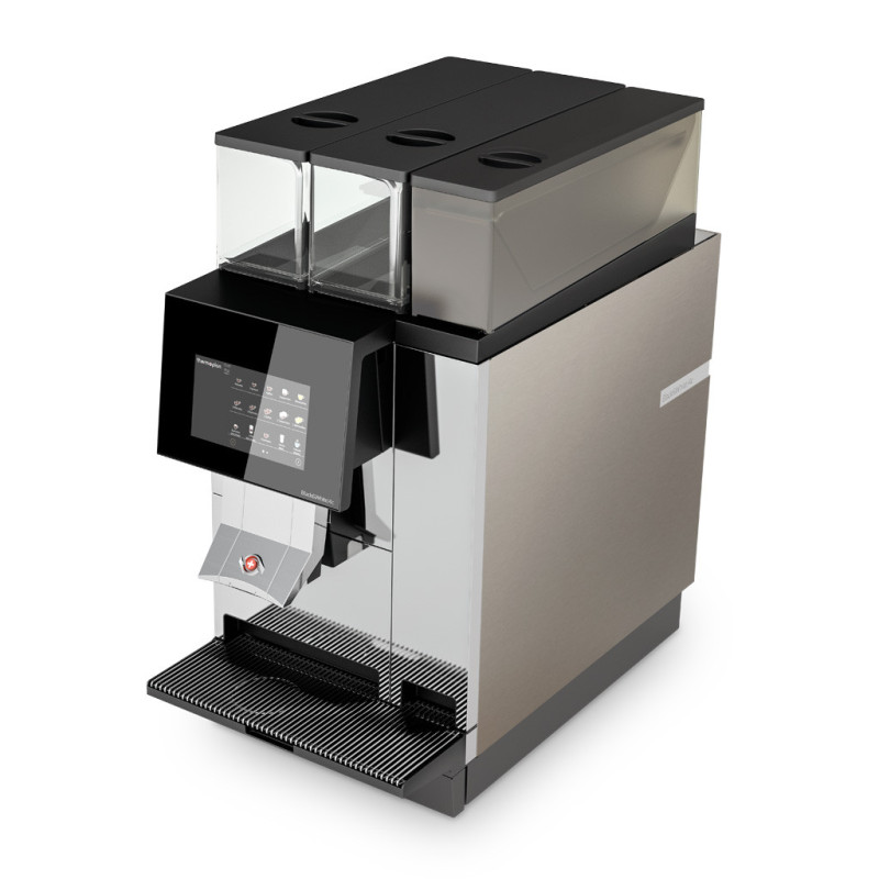 THERMOPLAN BW4CCTM1P Black&White4 compact Automatic Coffee Machine With 1 Grinder And Powder Unit