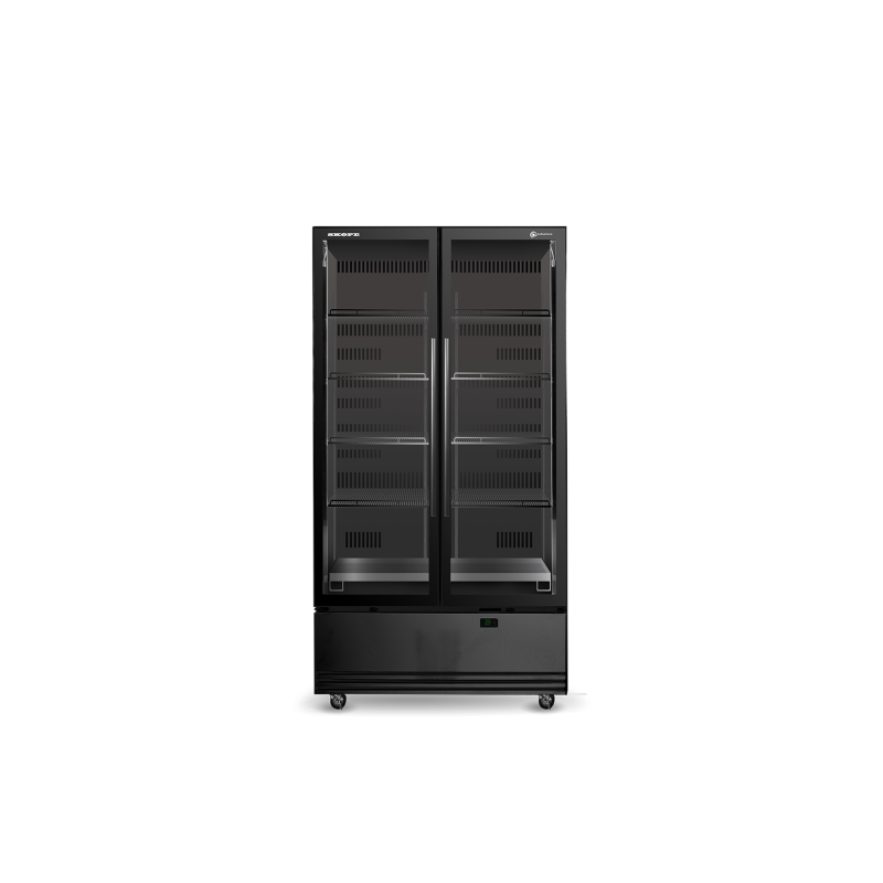 Skope  SKB900N-A 2 Glass Door Display or Storage Fridge