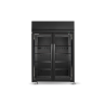 Skope  SKFT1300N-A 2 Glass Door Upright Display or Storage Freezer