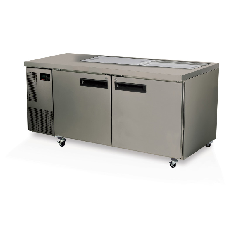 Skope PG500 2 Solid Door 2/1 Preparation GN Fridge