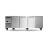 Skope PG11.UBR.4.SD Four Solid Door Underbench GN 1/1 Fridge