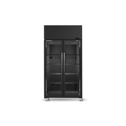 Skope  SKT1000N-A 2 Glass Door Display or Storage Fridge