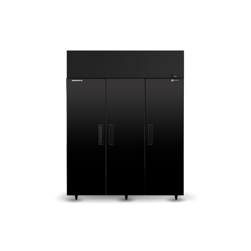 Skope  SKT1500NS-A 3 Solid Door Storage Fridge