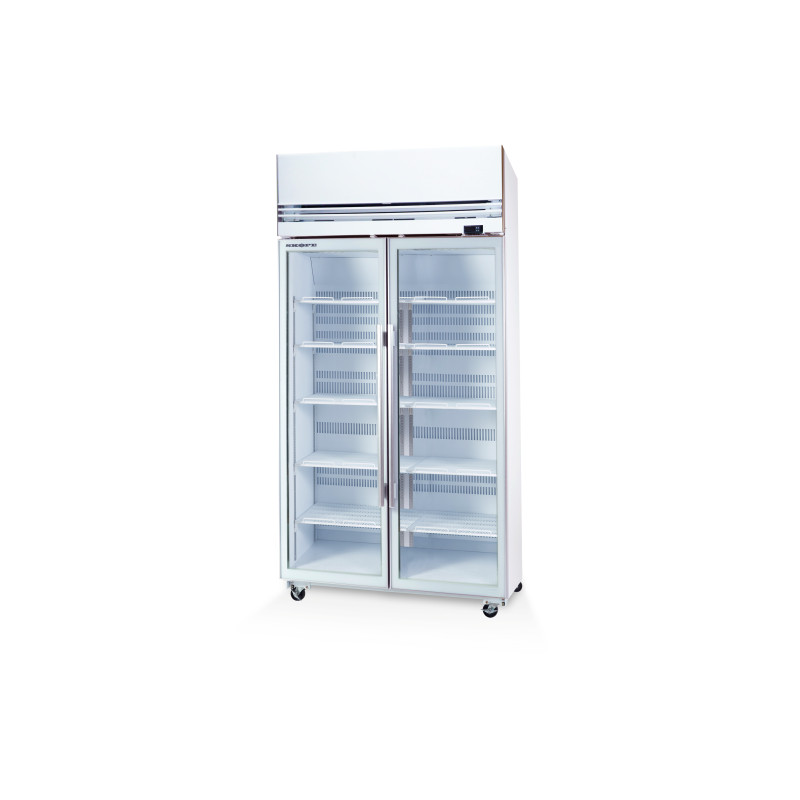 Skope VF1000X 2 Glass or Solid Door Top Mount Freezer