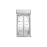 Skope  TMF1000N-A 2 Glass Door Upright Display or Storage Freezer