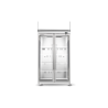 Skope  TMF1000N-AC 2 Glass Door Display or Storage Freezer, Lit Sign