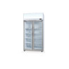 Skope  EziCore TCE1000N 2 Glass Door Display or Storage Fridge