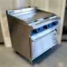 Used Blue Seal G56A 900mm Griddle Range With Fan Forced Oven - ST25UK224