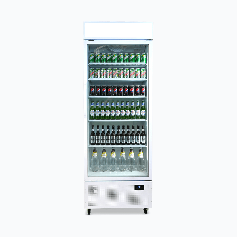 Bromic GM0690LW Upright Display Fridge - 659L - 1 Door - Flat Glass - Lighbox