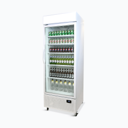 Bromic GM0690LW Upright Display Fridge - 659L - 1 Door - Flat Glass - Lighbox