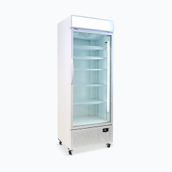 Bromic GM0690LW Upright Display Fridge - 659L - 1 Door - Flat Glass - Lighbox