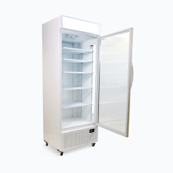 Bromic GM0690LW Upright Display Fridge - 659L - 1 Door - Flat Glass - Lighbox