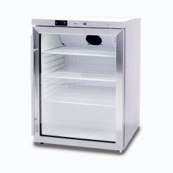 Bromic UBC0140GD-NR Under Bench Display Fridge - 138L - 1 Door - Glass