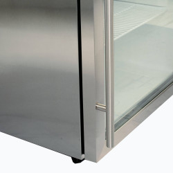 Bromic UBC0140GD-NR Under Bench Display Fridge - 138L - 1 Door - Glass