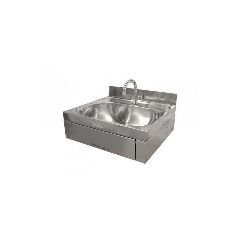 Stoddart Plumbing  Wash Basin - Knee Operated -with tempering valve,suitable for food service- WB.KO1.300.TV