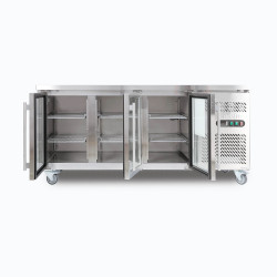 Bromic UBC1795GD-NR Under Bench Display Fridge - 417L - 3 Doors - Glass