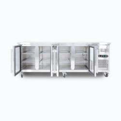 Bromic UBC2230GD-NR Under Bench Display Fridge - 553L - 4 Doors - Glass