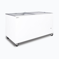 Bromic CF0500FTFG-NR Display Chest Freezer - 491L - Flat Glass Top