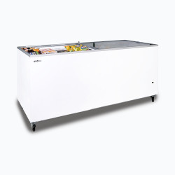 Bromic CF0700FTFG-NR Display Chest Freezer - 670L - Flat Glass Top