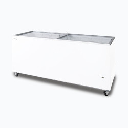 Bromic CF0700FTFG-NR Display Chest Freezer - 670L - Flat Glass Top