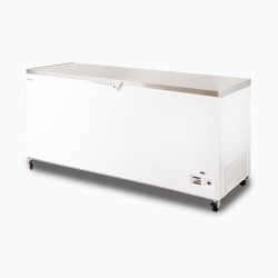 Bromic CF0700FTSS-NR Storage Chest Freezer - 675L - Stainless Steel Top