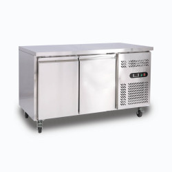 Bromic UBF1360SD-NR Under Bench Freezer - 282L - 2 Doors - Stainless Steel