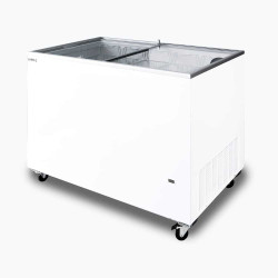 Bromic CF0400FTFG-NR Display Chest Freezer - 401L - Flat Glass Top