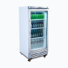 Bromic GM0220-NR Upright Display Fridge - 215L - 1 Door - Flat Glass