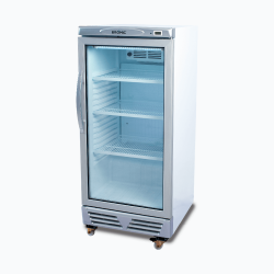 Bromic GM0220-NR Upright Display Fridge - 215L - 1 Door - Flat Glass