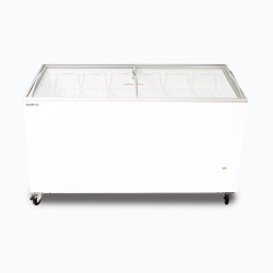 Bromic CF0500ATCG-NR Display Chest Freezer - 427L - Curved Glass Top