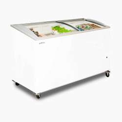 Bromic CF0600ATCG-NR Display Chest Freezer - 555L -  Curved Glass Top